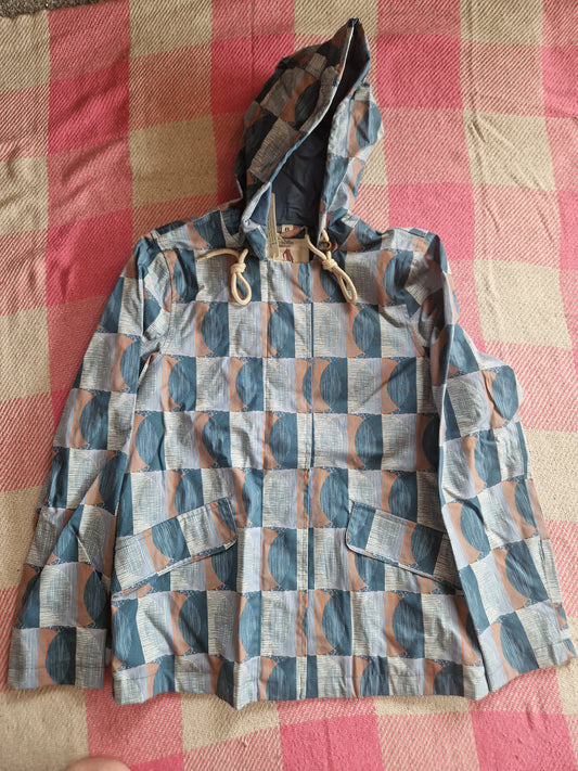 Sea Salt Blue Raincoat