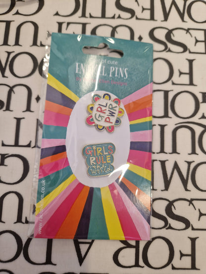 Rachel Ellen Enamel Pin