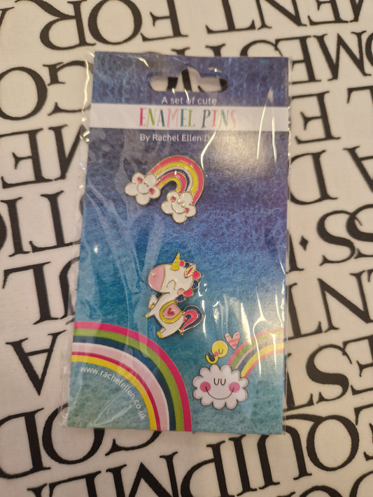 Rachel Ellen Enamel Pin