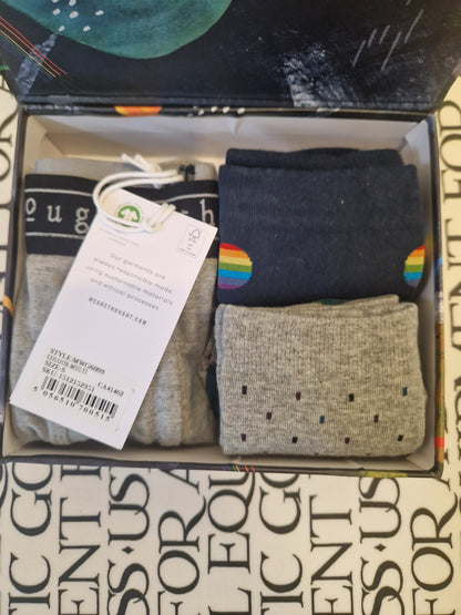 Thought Mens Socks & Boxers Gift Set