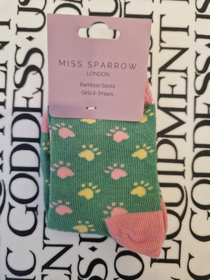 Mr Heron/ Miss Sparrow Kids Socks