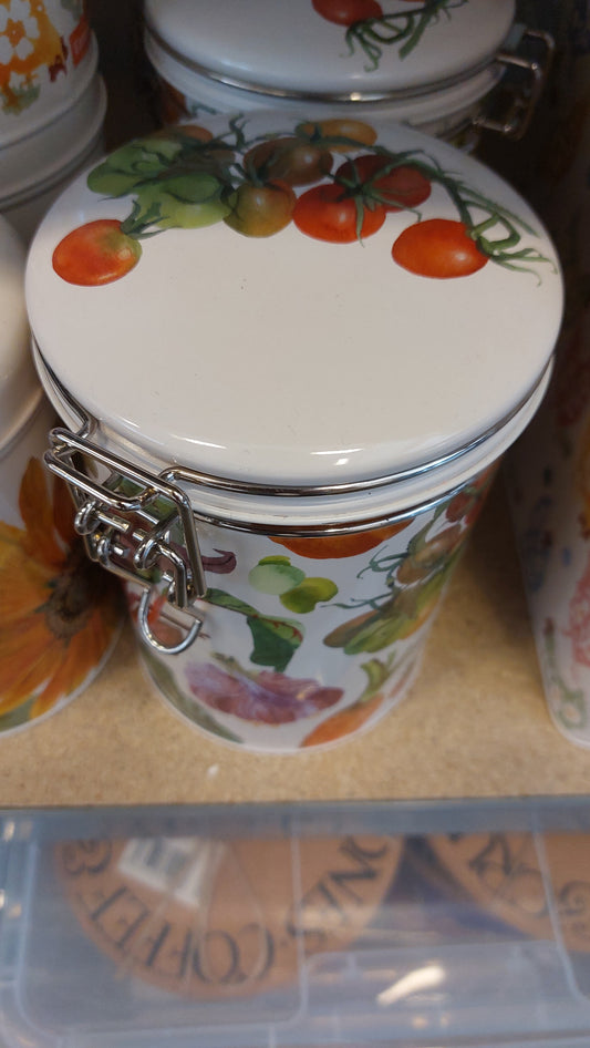 Emma Bridgewater Veggie Garden Circular Clip Tin
