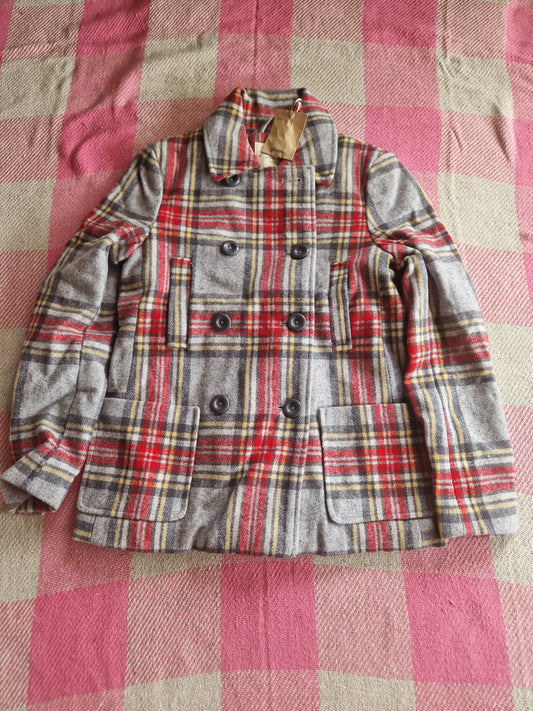 Johnnie B Grey Tartan Jacket