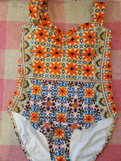 Boden Women's Swimsuit Orange