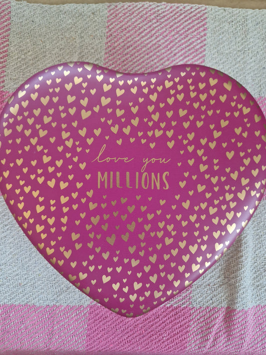 Sara Miller Large Heart Tin