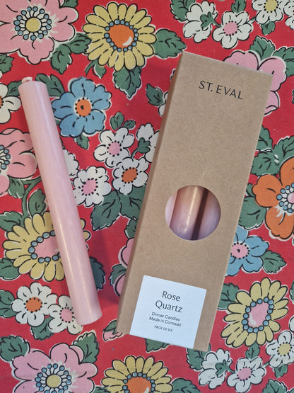 St Eval Dinner Candles (Pack of 6)