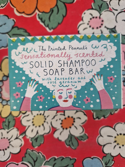 Printed Peanuts Shampoo Bar